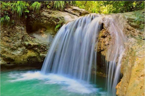 Damajagua Waterfalls with Optional Ziplining Combo Tour Damajagua Waterfalls Adventure Tour With Lunch Included