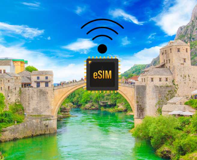 eSIM Bosnia-Erzegovina: Piano dati Internet ad alta velocità