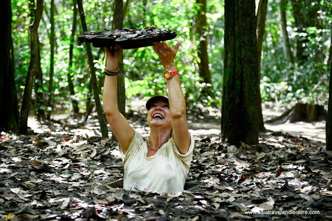 Från Ho Chi Minh-staden: Besök Cu Chi-tunnlarna på en halvdagGruppresa