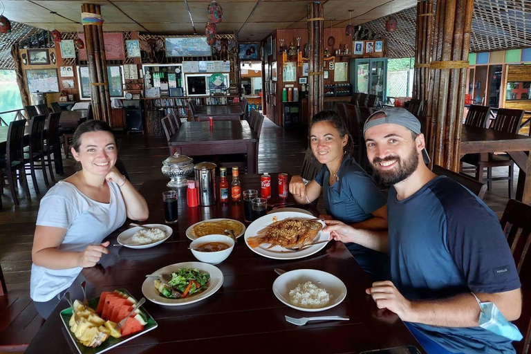 Da Krabi: Crociera sul lago Cheow Lan ed escursione nella giungla di Khao Sok