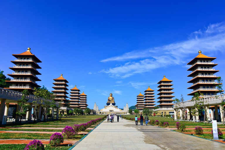 Kaohsiung: Fo Guang Shan, Moon World, and Art Center Tour