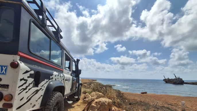 Saindo de Paphos: Excursão de Jipe pelo Parque Nacional de Akamas e Desfiladeiro de Avakas