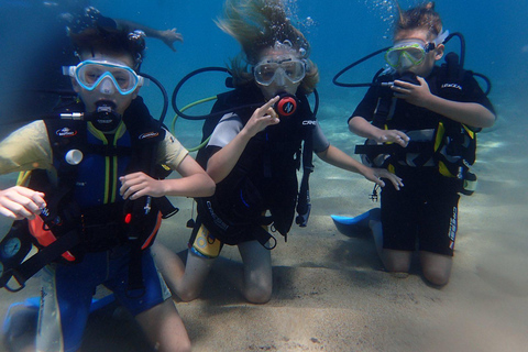 Corfu: Scuba Diving and Snorkeling from a Boat Let's go scuba diving!