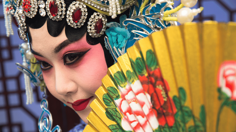 中国桂林旅遊記念 扇子 しろ