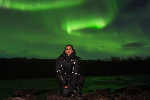 Tromsø: English/Spanish Aurora Pathfinder Tour with Photos Tromsø: English/Spanish Aurora Hunting Private Minibus Tour