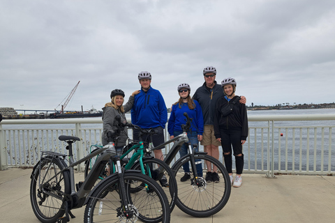 Passeio particular de bicicleta elétrica de duas horas e meia em San DiegoExcursão privada de bicicleta elétrica de duas horas e meia em San Diego