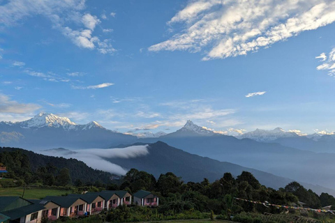 Pokhara: Australian Camp, Pothana & Dhampus Day Private Hike