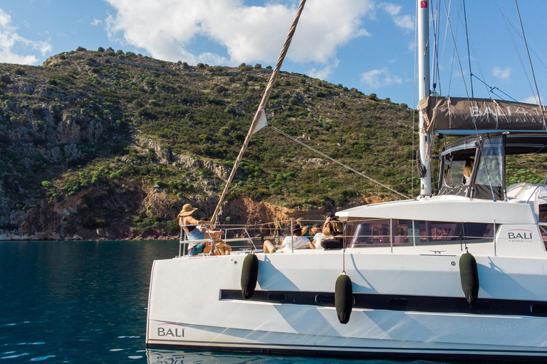 Nafplio Lounge Catamaran Cruise, Swimming & Sunset Option