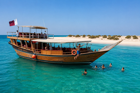 Doha: Luxury Dhow Boat Private Cruise