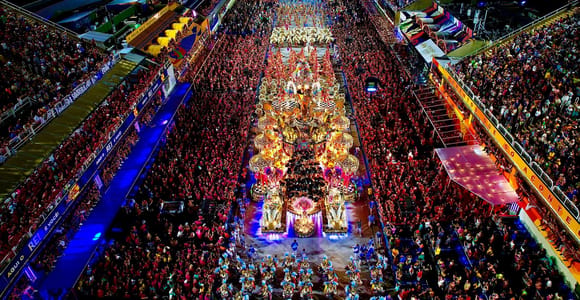 Karneval in Rio 2027: Ticket für den Sambadrome-Sektor 9