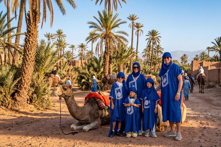Marrakech: Palmeraie Camel Ride with Mint Tea & Pickup