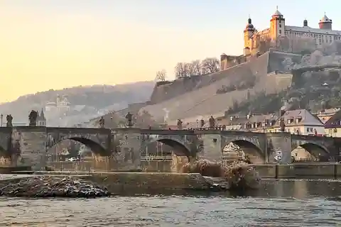 Würzburg: Brückenschoppen Winter Edition (guidad tur med glögg)