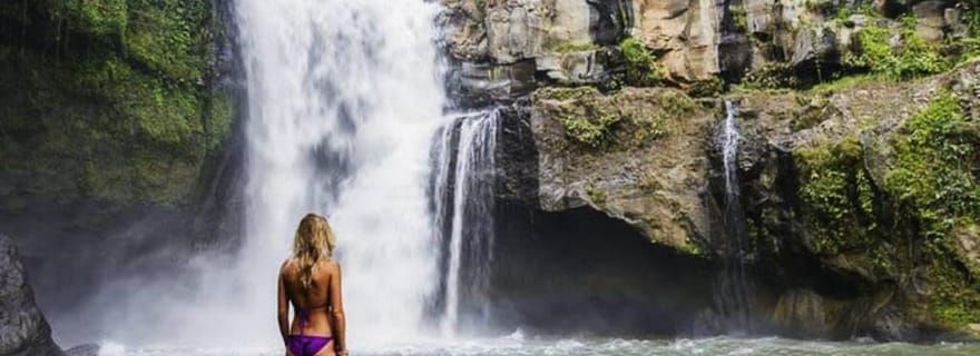 Ubud : cascade de Tegenungan, snorkeling et canyoning
