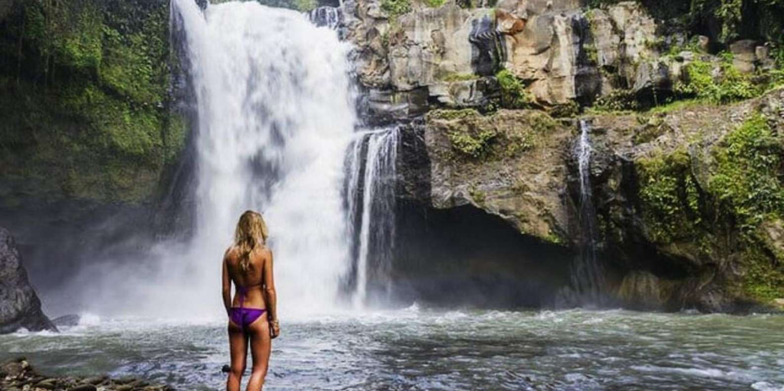 Ubud: Tegenungan Waterfall, Snorkeling, and Canyoning Tour