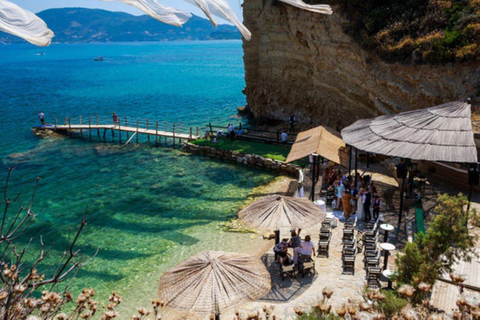 Zakynthos Visite privée Plage de Myzithres Point de vue Grottes de KeriVisite privée de Zante Point de vue sur la plage de Myzithres Grottes de Keri