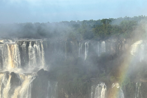 Visite privée des chutes d&#039;Iguaçu côté brésilien et argentin