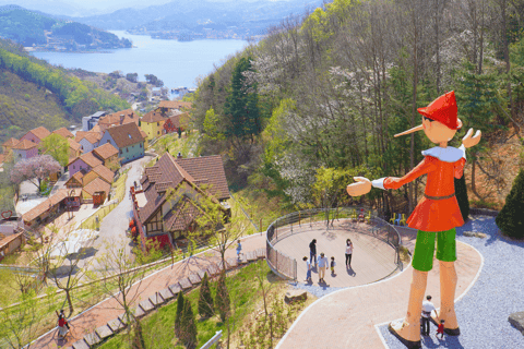 Seul: Nami, Petite France, Vila Italiana, Opção de Bicicleta FerroviáriaExcursão em grupo saindo de Hongdae (Hongik Uni)