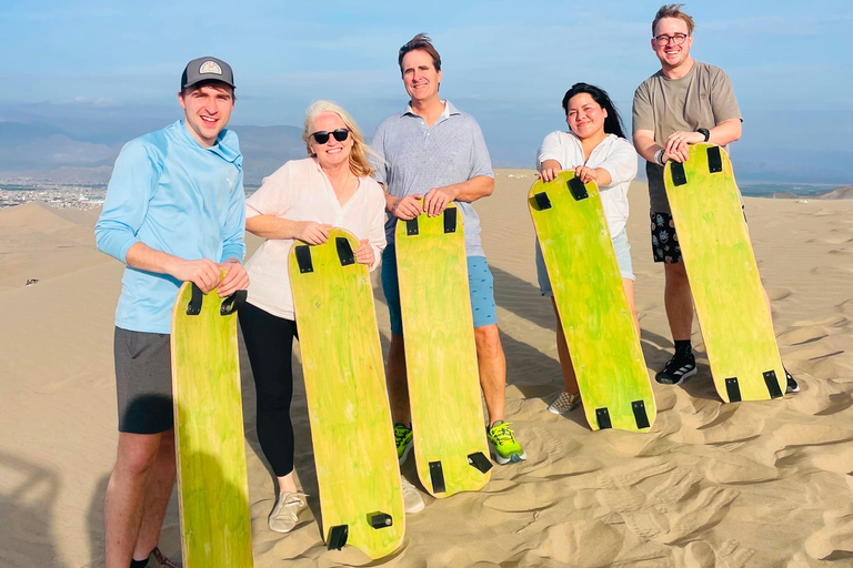 Huacachina VIP Adventure Experience: Dune Buggy and Sandboarding in the Ica Dunes Huacachina VIP Adventure Experience: Dune Buggy and Sandboarding in Ica Dunes