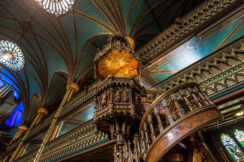 Skip-the-line Notre-Dame Basilica of Montreal Private Tour