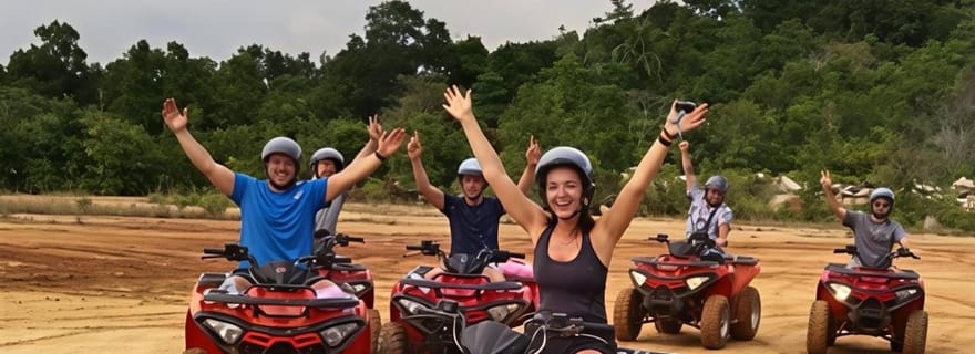 Aventure en quad à Koh Pha Ngan avec points de vue sur la montagne