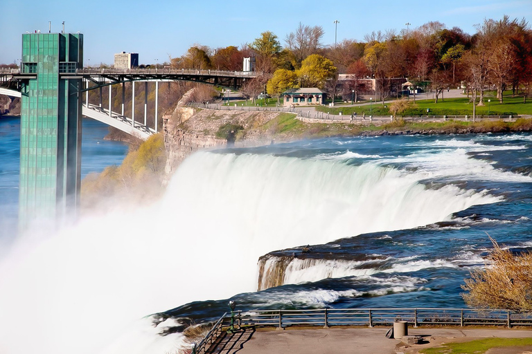 From New York City: Niagara Falls Full-Day Bus Tour Niagara Falls Group Tour with Maid of the Mist Boat Cruise