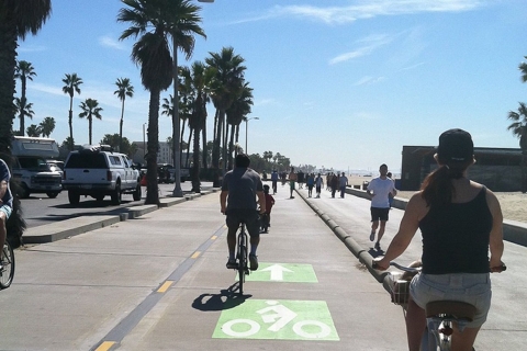 Santa Monica: całodniowa wypożyczalnia rowerówWypożyczalnia rowerów miejskich