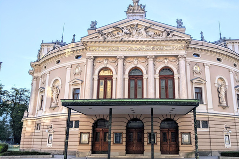 Ljubljana : Visite guidée de la vieille ville romantique