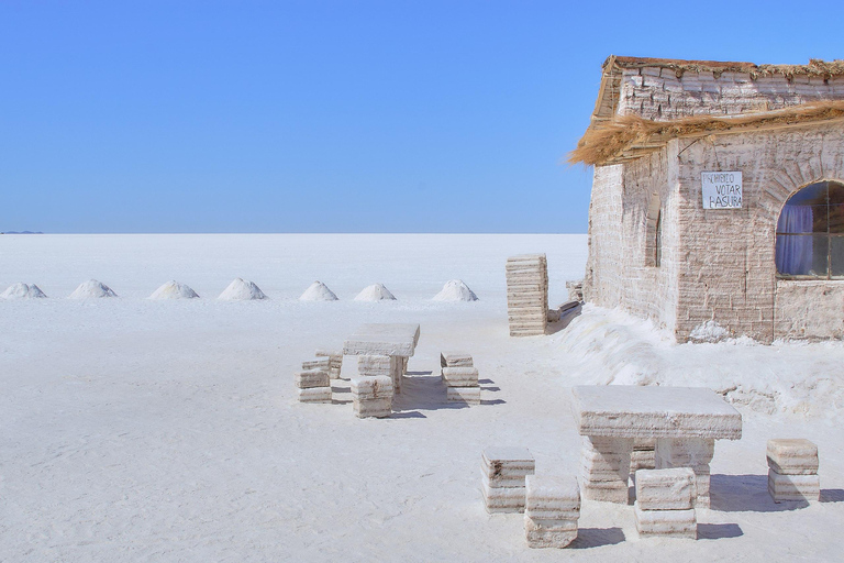 Desde Uyuni: Excursión de 3 días a Laguna Colorada y Salar de Uyuni