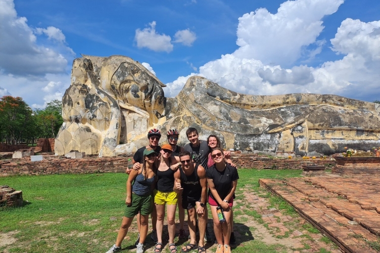 Visite à vélo de la ville et du parc historique d'Ayutthaya