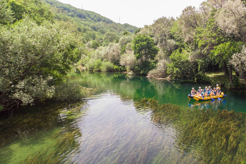 Split/Omiš/Makarska: Rafting, Cliff Jumping, and Cave Tour Cetina Rafting From Makarska | Cliff Jumping | Cave Visit