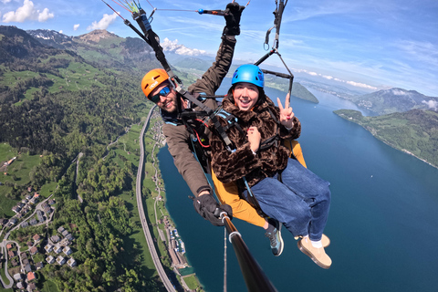 Lucerne: all incl. paragliding / cable car / pics / 4k-video