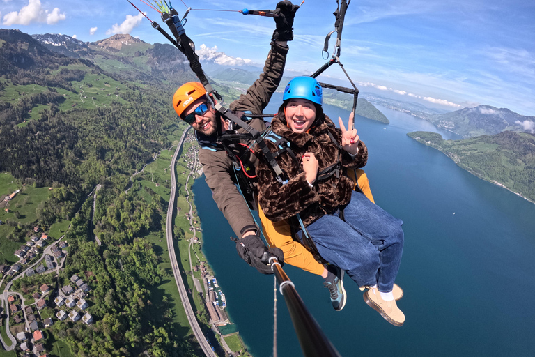 Lucerne: all incl. paragliding / cable car / pics / 4k-video
