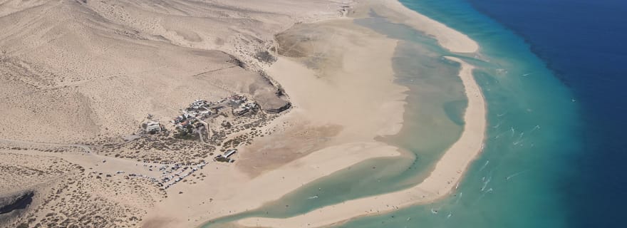 Depuis Caleta : Sotavento, La Pared, Morro Jable Tour