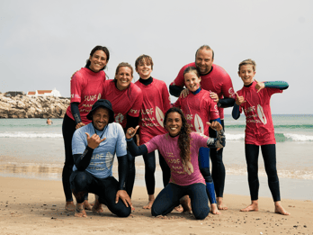 Peniche: Gruppensurfkurse