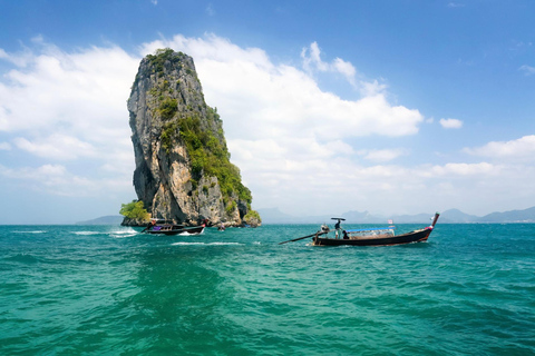 Phuket: Krabi 4 Islands Day Trip by Speedboat with Lunch