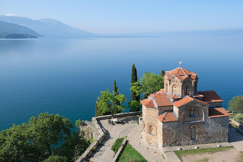 Ohrid, Parque Mavrovo, Mosteiro Bigorski, St. Naum, KaneoDe Skopje a Ohrid: Mosteiro Bigorski com São Naum e Kaneo