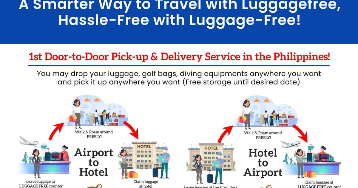 Luggage deposit and Delivery service in Cebu and Mactan GetYourGuide