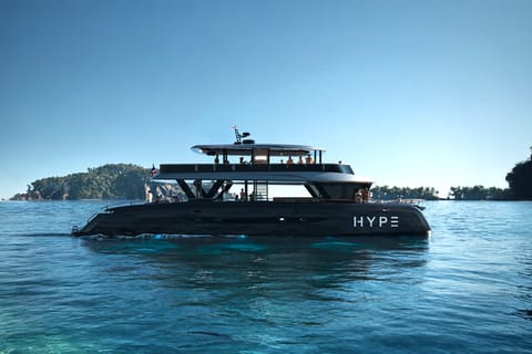Phuket: HYPE Yacht 86, New Luxury Catamaran with Buffet & DJ