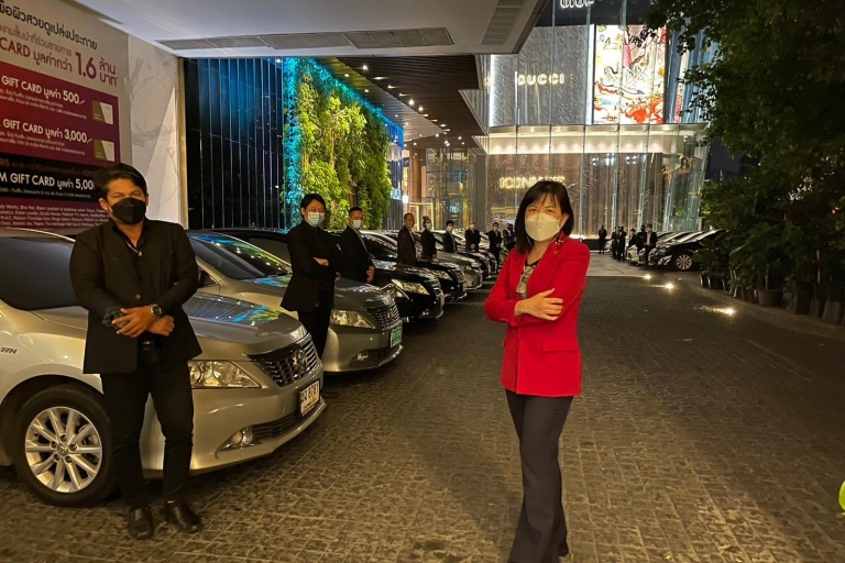 Aeropuerto Suvarnabhumi de Bangkok: Traslados privados de lujoSedán de primera clase Mercedes Benz Clase S: del hotel al aeropuerto