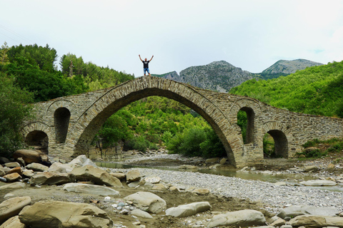 From Berat: Osumi Canyon, Bogova Waterfall, and Pirro Goshi…