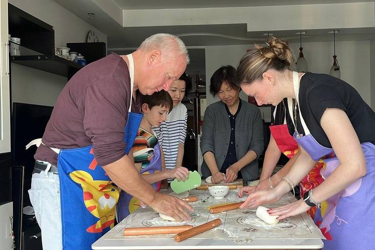 Shanghai: Private Dumpling Cooking &Mahjong w/ Local Grandma Dumpling, Braised Pork Belly, Mahjong with Home Meal