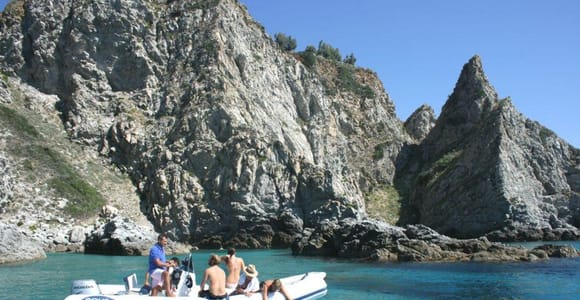 Tropea: Capo Vaticano Boat Trip with Snorkeling & Aperitivo