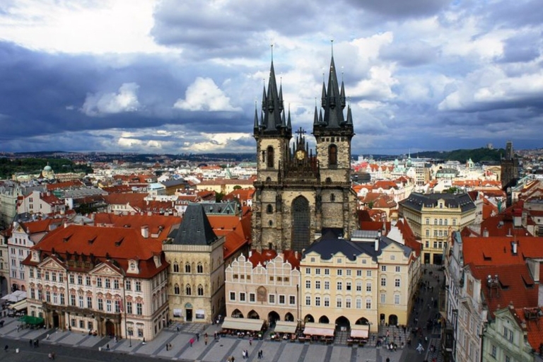 Prague : visite guidée à pied de la ville juive avec prise en charge à l'hôtelVisite en français