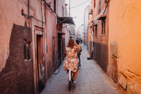 Marrakech: Passeio cultural de bicicleta com pastelaria e cháMarrakech: passeio cultural de bicicleta com pastelaria e chá