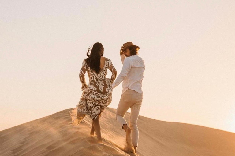Qatar Desert Safari: Dunes, Camels Sandboarding & Inland Sea Shared Tour From Meeting Point