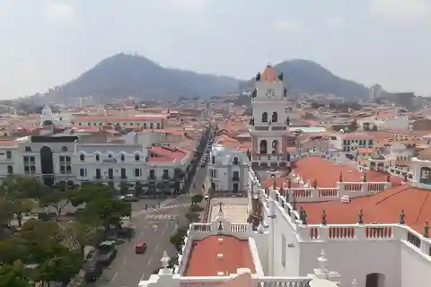 City tour em Sucre com um alemão local! Algo diferente!