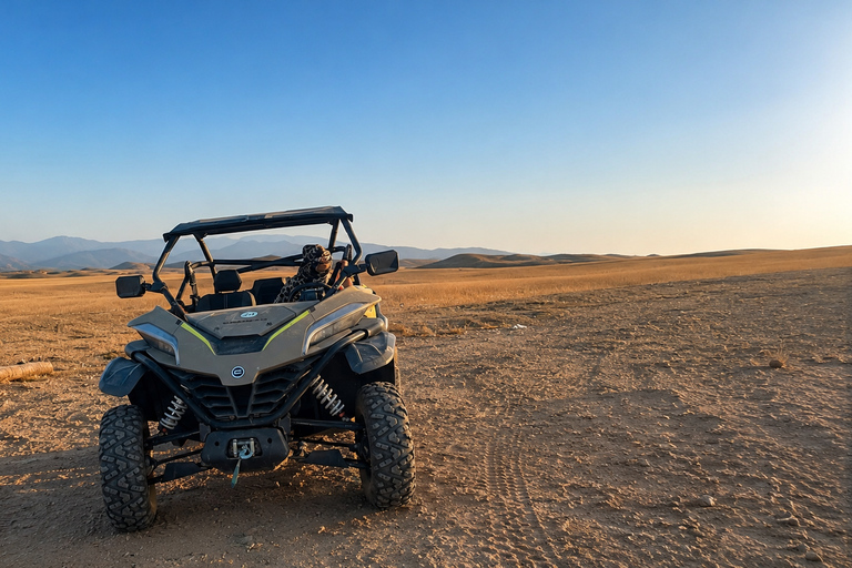 Marrakech: 1-Hour Agafay Buggy, Camel Ride & Dinner Show