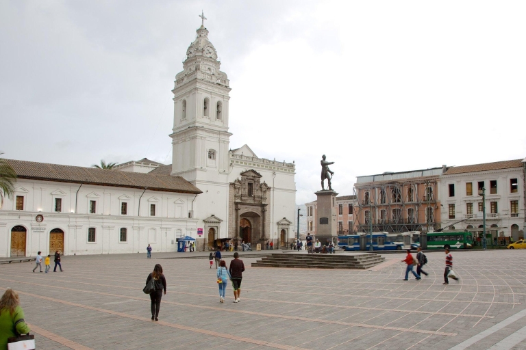Quito: Old Town Walking Tour with Basilica Church Visit Shared tours