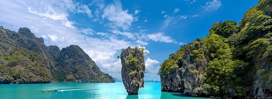 Phuket : île James Bond et excursion en canoë dans la baie de Phang Nga