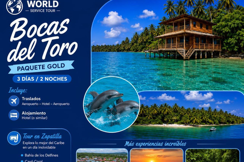 Bocas del Toro: Adventure in Cayo Zapatilla with Beach, Sea and Nature